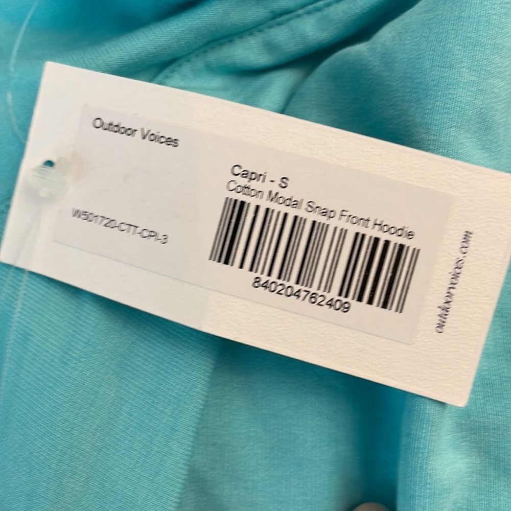 Outdoor Voices BeachTree Hoodie NWT - Picture 2 of 2